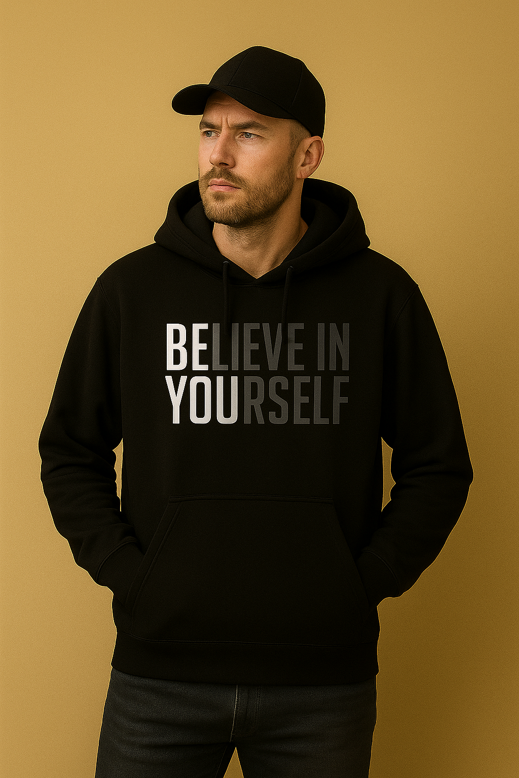 Believe Bold Hoodie