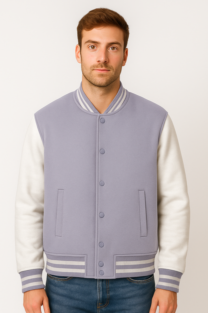 Light Lavender Varsity Jacket